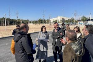 Finalizan las obras del Jardín de las Víctimas del Covid, un nuevo pulmón verde para Carrús