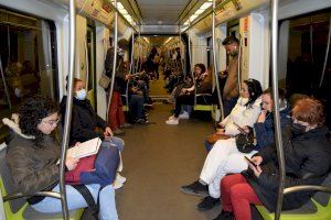Más de un tercio de los usuarios de Metrovalencia prefiere viajar en metro o tranvía que en otros medios de transporte públicos y privados