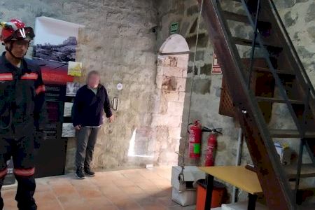 Una mujer cae por la torre de San Miguel en Morella Una mujer cae por la torre de San Miguel en Morella