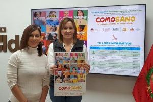 El Ayto de Elda, los comerciantes de los Mercados Municipales y el IES La Melva promueven el consumo de productos saludables y de proximidad El Ayto de Elda, los comerciantes de los Mercados Municipales y el IES La Melva promueven el consumo de productos saludables y de proximidad