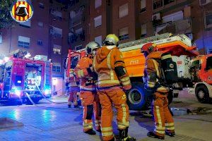 Tres ferits en dos greus incendis una mateixa nit a Mislata i Massamagrell