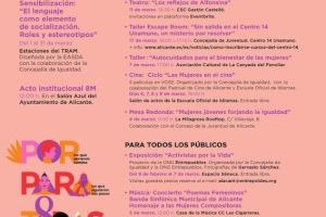 Alicante pone en marcha la campaña “Por ellas, para todas ellas” con actividades para todos los públicos  por el 8M