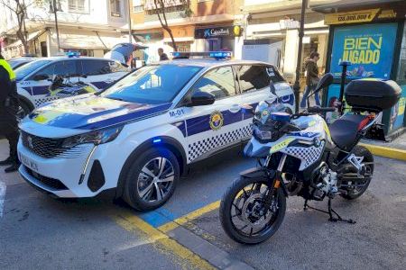 Aldaia reforça la seua Policia Local amb vuit nous vehícles motoritzats
