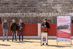 Bocairent presenta las mejoras de la plaza de toros