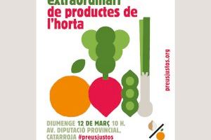 Los mercados extraordinarios ‘Preus Justos’ llegan a Catarroja este domingo 12 de marzo