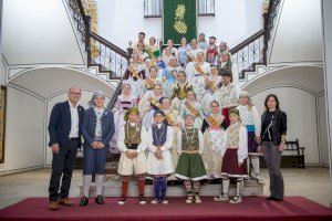 Benaguasil participa en l'última jornada de la tradicional Recepció Fallera de la Diputació