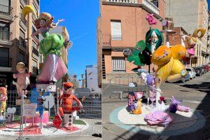 Las fallas L’Ambient y La que faltava se alzan con el primer premio en la Vall d’Uixó