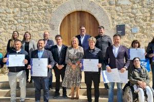 Francesc Colomer entrega los distintivos Sicted de Calidad Turística a 16 empresas y entidades de Calp y Altea