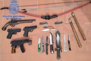 Detienen a un hombre tras amenazar de muerte a una mujer y a su nieta de corta edad en València