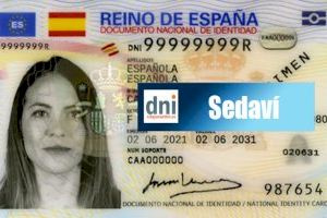 Sedaví comptarà amb una oficina per a expedir el DNI una vegada al mes