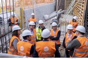 Las obras del nuevo depósito pluvial del Clot de la Mota estarán finalizadas en noviembre de 2024 - (foto 2)