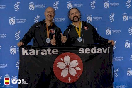 Èxit del Club Karate Sedaví en la Lliga Nacional de Karate de Fuenlabrada.