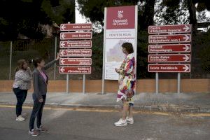 La Diputació de Castelló renova la senyalització de Penyeta Roja amb la incorporació de pictogrames - (foto 2)