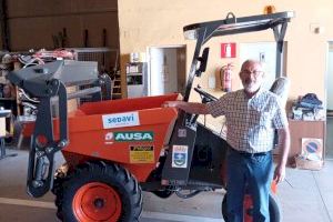 Sedaví adquiere una Dumper para la brigada de obras