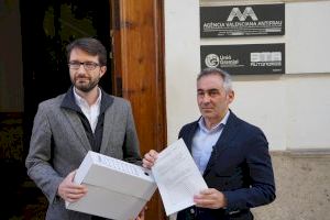 El PPCV lliura a antifrau més de 600 factures "sense contracte" de l'Ajuntament de Morella a les empreses del germà de Puig El PPCV lliura a antifrau més de 600 factures "sense contracte" de l'Ajuntament de Morella a les empreses del germà de Puig
