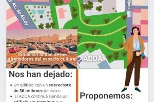 Compromís insta a la Diputación a construir el aparcamiento subterráneo del ADDA y creación de nueva zona verde peatonal - (foto 2)