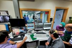 El hospital de Alicante aplica por primera vez en la provincia una novedosa técnica El hospital de Alicante aplica por primera vez en la provincia una novedosa técnica
