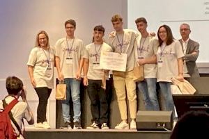 4 alumnos del IES Joan Fuster de Sueca ganan el segundo premio de física en la XVIII Feria-Concurso Experimenta