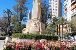 La Semana Santa anticipa la campaña de primavera en los parques y jardines de Alicante con nuevas plantas y flores - (foto 13)