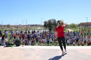 El CEIP La Constitución de Quart de Poblet celebra el Día del Deporte en el ecobarrio Molí d'Animeta