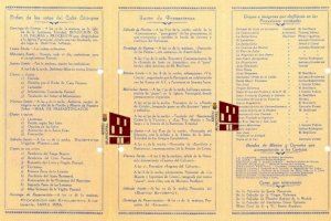 L'Arxiu Municipal presenta el Programa Setmana Santa de 1963 com a document del mes d'abril