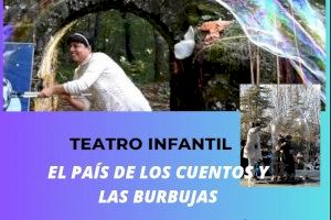 El Parque de l’Eixereta acoge una divertida tarde de cuentacuentos con burbujas gigantes