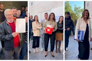 Dormint al carrer per ser els primers a registrar la llista del partit per al 28M