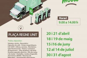 Medio Ambiente establece un nuevo Ecoparque móvil en la plaza Reino Unido de Paiporta - (foto 3)