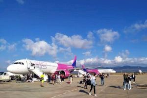 El Aeropuerto de Castellón refuerza la ruta de Bucarest con tres frecuencias a la semana