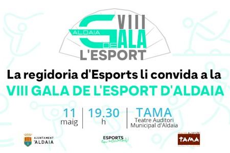 Aldaia prepara su VIII Gala de l’Esport