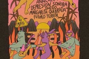 La URSS y La Culpa completan el cartel del II Festival Incendiari para el 5 y el 6 de mayo, en Burjassot