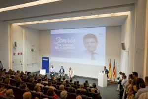 El PP llena a rebosar el Centre Cultural Caixa Ontinyent en la presentación de la lista electoral