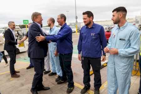 Ximo Puig s'ha reunit amb representants de la secció sindical d'UGT de Ford Almussafes
