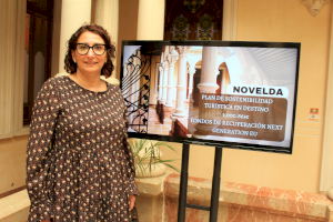 Novelda recibe un millón de euros de los Fondos Europeos Next Gen para el desarrollo del Plan de Sostenibilidad Turística