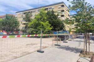 Comencen les obres del nou Jardí al carrer  Murta en el barri de Benimaclet