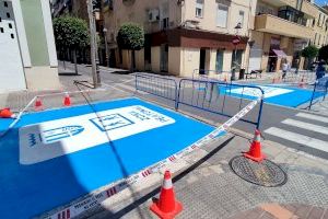 La Vila Joiosa señaliza los accesos al tramo peatonal de la calle Colón para garantizar la seguridad y acceso libre en casos de emergencia - (foto 2)