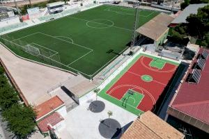 Finalizan las obras de mejora de la pista de baloncesto de La Magdalena - (foto 2)