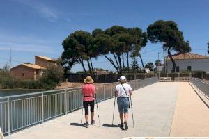 Burriana estrena la nueva pasarela fija en el Clot de la Mare de Déu - (foto 2)