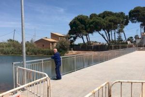 Burriana estrena la nueva pasarela fija en el Clot de la Mare de Déu - (foto 5)