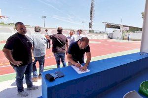 Finalizan las obras de mejora de la pista de baloncesto de La Magdalena - (foto 6)