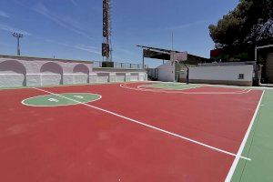 Finalizan las obras de mejora de la pista de baloncesto de La Magdalena - (foto 7)