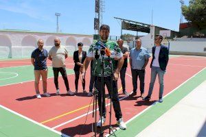 Finalizan las obras de mejora de la pista de baloncesto de La Magdalena - (foto 9)
