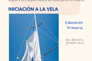 Educación oferta curso de iniciación a la vela para los alumnos de cuarto y sexto de Primaria de los cuatro colegios públicos de El Campello