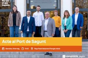 Compromís per Sagunt presenta sus propuestas para el Puerto de Sagunto Compromís per Sagunt presenta sus propuestas para el Puerto de Sagunto