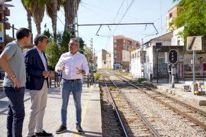 Mazón (PPCV) se compromete a eliminar los puntos negros del transporte público como el paso a nivel de Alfafar