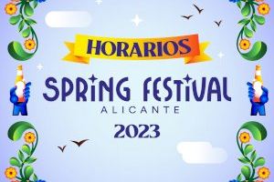 Spring Festival 2023 anuncia sus horarios y suma al cartel a Flash Show y a los djs del Escenario Stereo Club