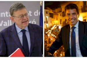 Ximo Puig y Carlos Mazón coinciden esta tarde en Vila-real