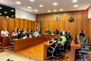 Reunión de coordinación por el aviso naranja por lluvias