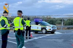 Persecución de película en Carlet: conducen en dirección contraria tras robar un coche, agreden a los agentes y huyen campo a través