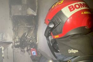 Susto en Almassora por el incendio de un bloque de pisos - (foto 2)